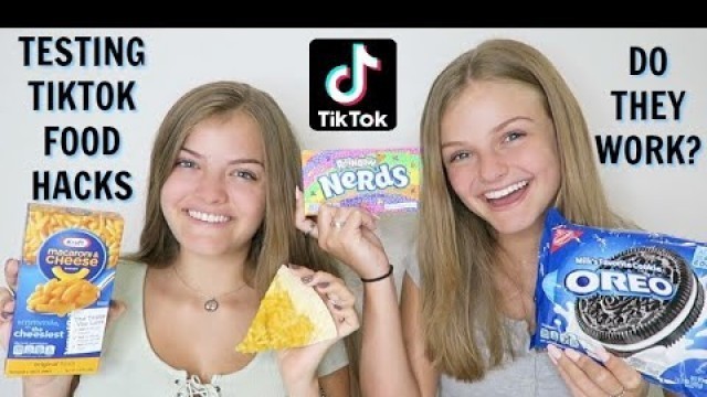 'Trying Viral TikTok Food Hacks ~ Jacy and Kacy'