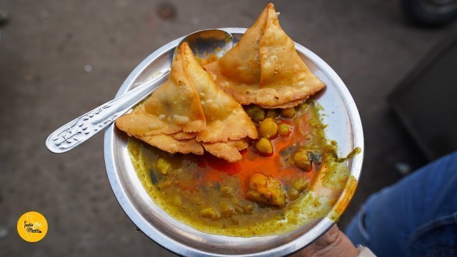 'Famous Amritsar No. 1 RamJi Samose Wala Rs. 5/- Only l Amritsar Street Food'