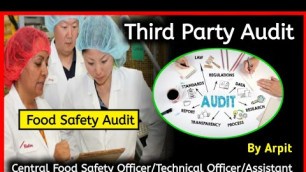 'Third Party Audit | Food Safety Audit| Types of Audit | Food Safety Exam @Swa Education'