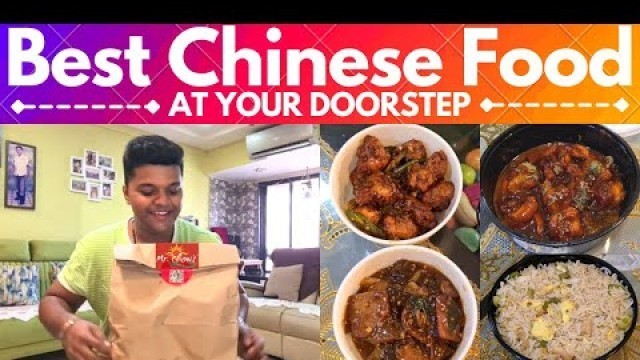 'Best Chinese Food Delivery Restaurant in Mumbai | Mr Chows | Rajeev Vlogs | Mumbai Food | Bandra'