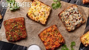 'Quick & easy Toasties - 4 ways | Microwave Oven | Chef Sanjyot Keer #CookWithATwist #MorphyRichards'