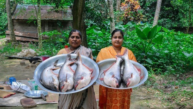 'Pangas Fish Village Cooking Recipe for Village Kids by Village Food Life'