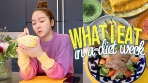 'DIET VLOG | What I eat in a week 