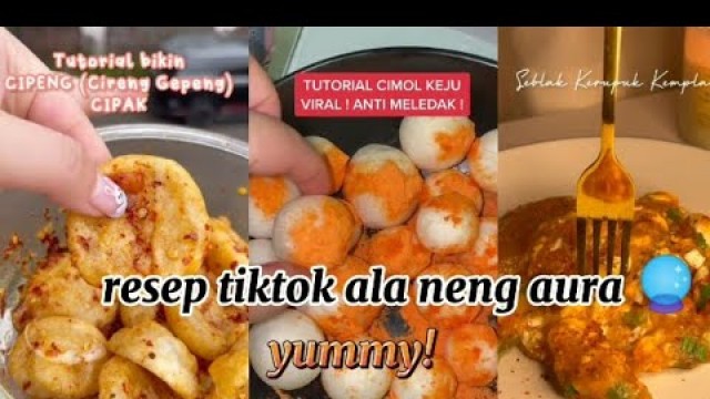 'komplikasi  resep tiktok ala @neng aura