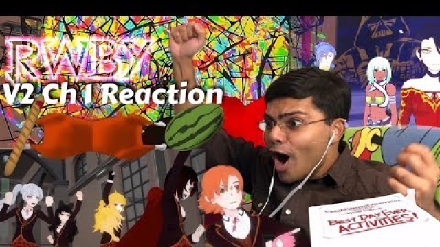 'RWBY Volume 2 Chapter 1: Best Day Ever Reaction - FOOD FIGHT!!!'