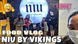 'NIU by Vikings, SM Aura Premier | Food Vlog'