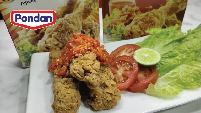 'Pondan Unifood Telur Dadar Crispy Sambal Geprek'