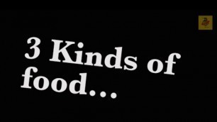 '3 Kinds of Food.'