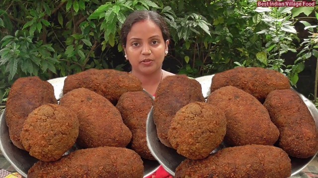 'First Time In Internet - Tok Doi r Chop ( Curd Pakoda ) - Best Indian Village Food'