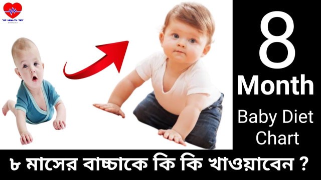 '8 Months Baby Food in Bengali || ৮-৯ মাসের শিশুর খাদ্য তালিকা || 8-9 month baby food chart ।। Baby ।'