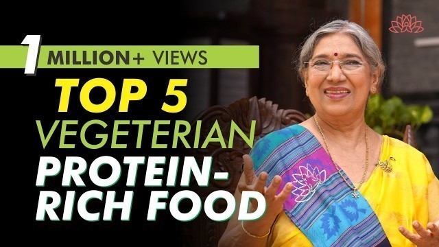 'Protein rich vegetarian diet | Dr Hansaji Yogendra'