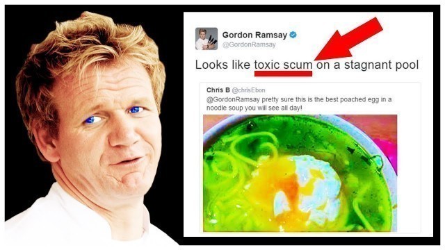 'Gordon Ramsay’s Most SAVAGE Tweets!'