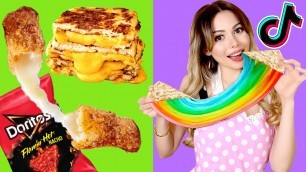 'Trying TikTok Food Hacks To See If they Actually Work | Edible Food Art'