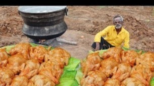 'Inside BIRYANI  Chicken Biryani Prepared by my Daddy Arumugam  Village food factory'