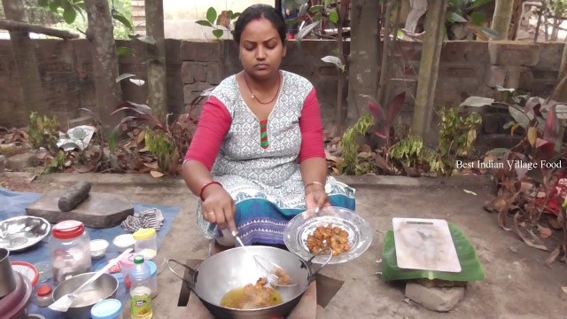 'Crispy Chicken Pakora Preparation | Full Recipe Step by Step | Best Indian Village Food'