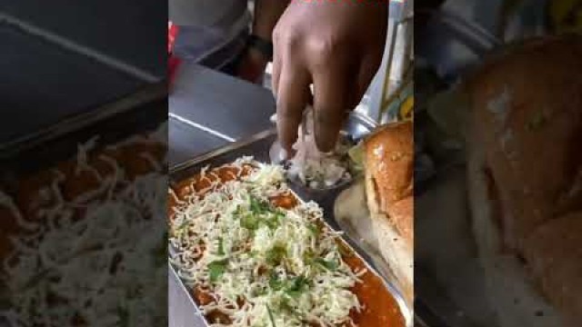 'Streat food pav bhaji#shorts#foodvideo#foodie Streat food Mumbai #foodblogger Short food video'