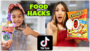 'We Tested VIRAL TikTok FOOD HACKS!! *SHOCKING* (Part 1) | Jancy Family'